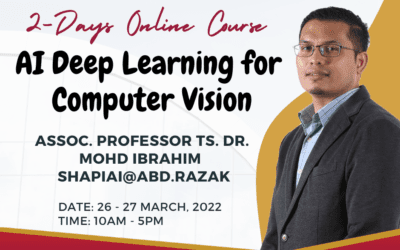 2-Days Course: AI Deep Learning for Computer Vision