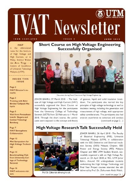 2018 IVAT Newsletter