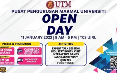 Pusat Pengurusan Makmal UTM Open Day