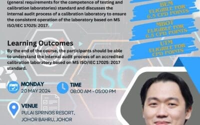 Internal Audit For MS ISO/IEC 17025 : 2017