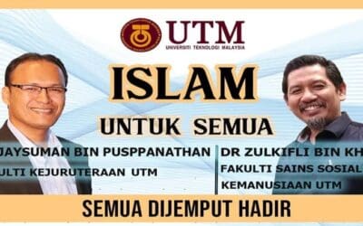 Dr. Jaysuman Pusppanathan as an invitedspeaker in the forum “Islam untuk Semua”